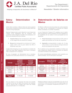 JA Del Rio-Salary Determination in Mexico