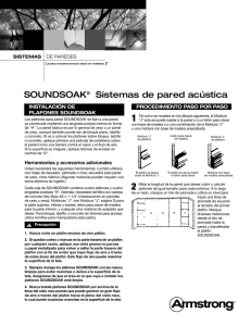 SOUNDSOAK® Sistemas de pared acústica