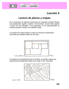 Lectura de planos y mapas