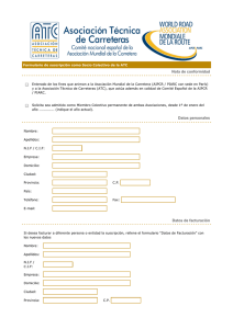 formulario :: socio colectivo - ATC Asociación Técnica de Carreteras