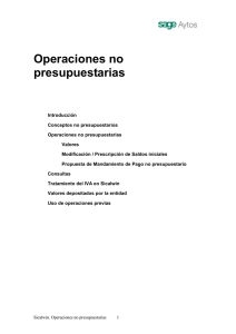 Manual de Sicalwin Operaciones no presupuestarias[1]