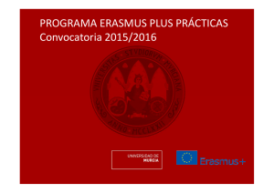 Erasmus+ Prácticas - Universidad de Murcia