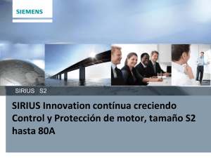 SIRIUS Innovation contínua creciendo Control y Protección