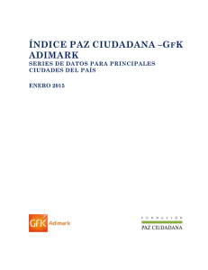 Adimark Gfk 2014 - Fundación Paz Ciudadana