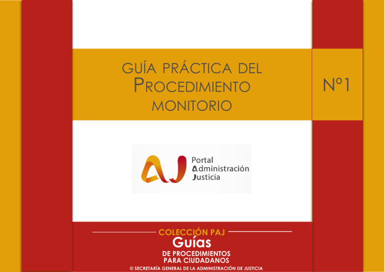 Guía práctica del procedimiento monitorio