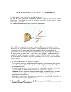 Pract Ley de Coulomb