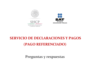 SERVICIO DE DECLARACIONES Y PAGOS (PAGO