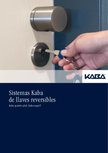 Sistemas Kaba de llaves reversibles