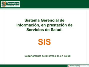 Sistema de Información en Salud SIS