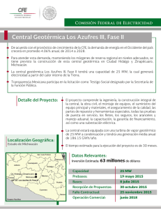 Central Geotérmica Los Azufres III, Fase II
