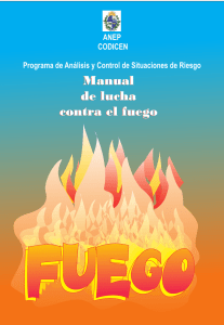 Manual de lucha contra el fuego