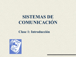 SISTEMAS DE COMUNICACIÓN