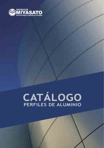 catálogo perfiles de aluminio