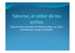 Saturno es la maravilla del Sistema Solar, su visión al telescopio es