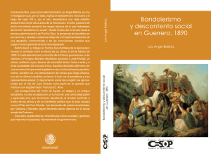 Bandolerismo y descontento social en Guerrero, 1890