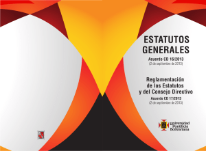 estatutos generales - Universidad Pontificia Bolivariana