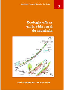Ecología eficaz en la vida rural de montaña