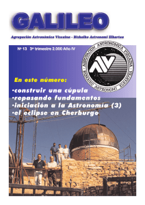 construir una cúpula - Agrupación Astronómica Vizcaína