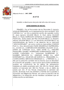 2009-6-19 Admision a tramite querella SOS Cuétara