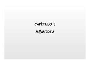 Capítulo 3. Memoria