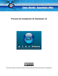 Proceso de Instalacion de Slackware 13