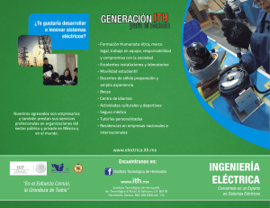 INGENIERÍA ELÉCTRICA - Instituto Tecnológico de Hermosillo