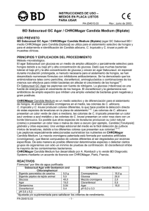 BD Sabouraud GC Agar / CHROMagar Candida Medium (Biplate)