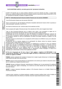 decreto de la alcaldia - Ayuntamiento de Benifaió