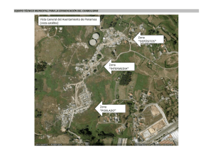 Vista General del Asentamiento de Penamoa (vista satélite) Zona