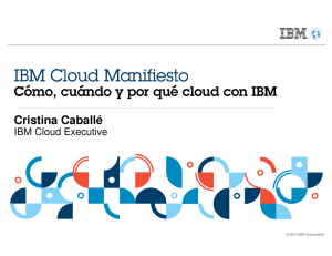 IBM Cloud Manifiesto Manifiesto