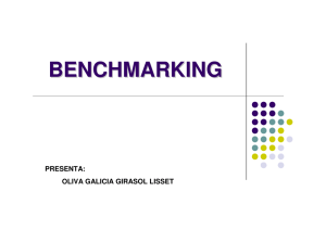 ¿qué es benchmarking?