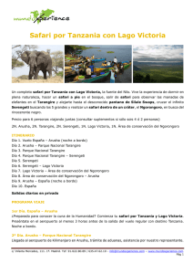 Safari por Tanzania con Lago Victoria