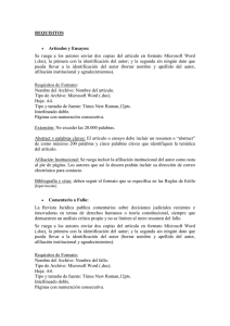 requisitos - Universidad de Palermo