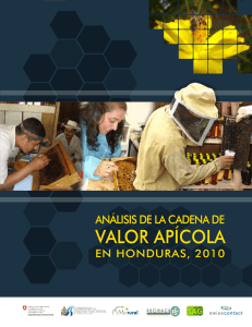 valor apícola - PRONAGRO - Secretaría de Agricultura y Ganadería