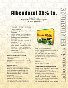 Albendazol 25% Co.
