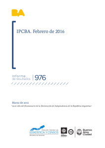 IPCBA. Febrero de 2016