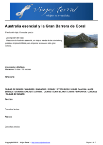 Australia esencial y la Gran Barrera de Coral
