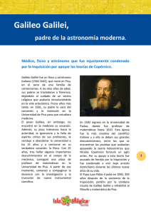 Galileo Galilei - Feria de la ciencia