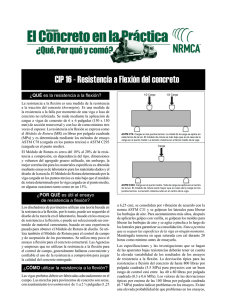 CIP 16 - Resistencia a Flexión del concreto
