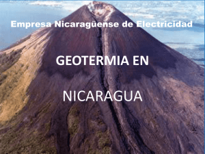 Empresa Nicaragüense de Electricidad, Geotermia en