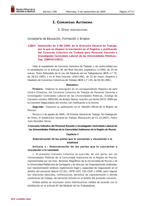 Resolución de 3 de agosto de 2009, de la Dirección General de