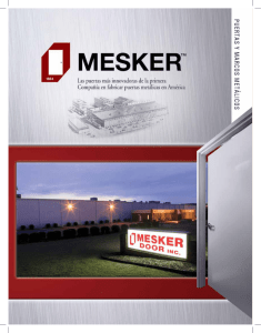 Catálogo - Puertas Mesker