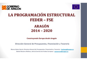 la programación estructural feder – fse