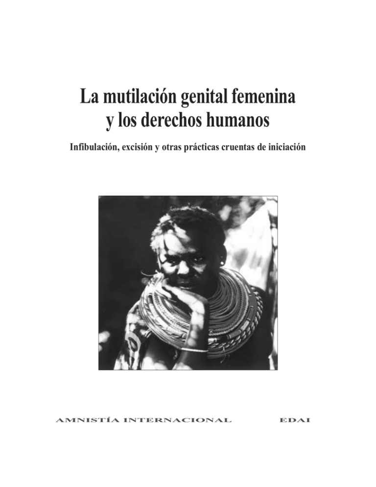 La Mutilaci N Genital Femenina Y Los Derechos Humanos