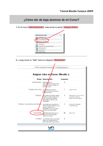 ¿Cómo dar de baja alumnos de mi Curso?