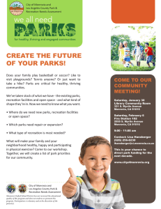 create the future of your parks!