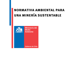 normativa ambiental para una minería sustentable