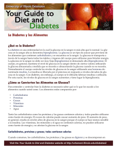La Diabetes y los Alimentos - University of Illinois Extension