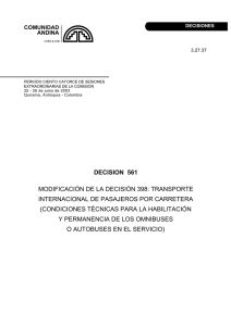 decision 561 modificación de la decisión 398