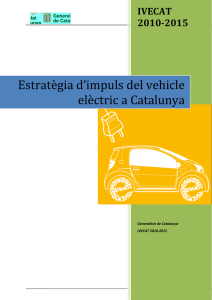 Pla d`implantació del vehicle elèctric a Catalunya